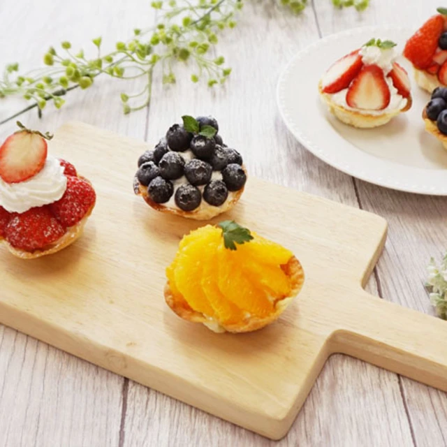 餃子皮deフルーツタルト風