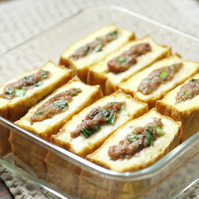 厚揚げ餃子