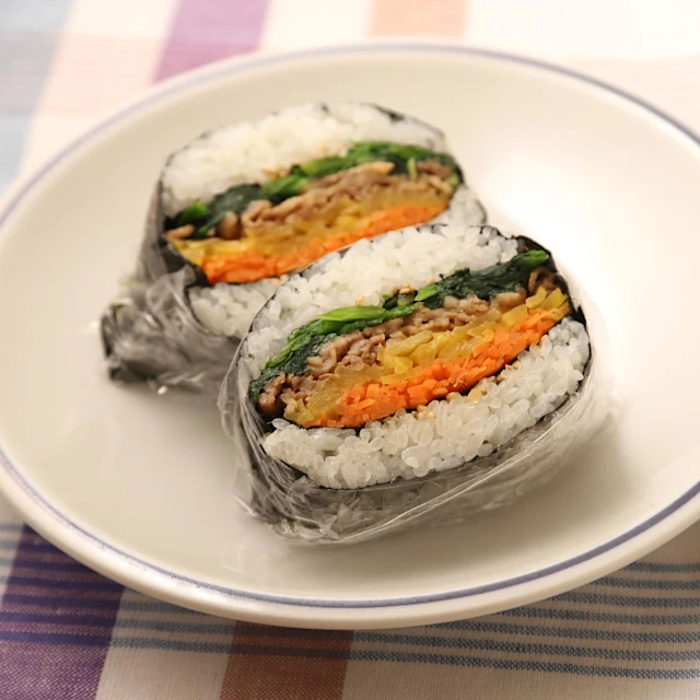 折りたたみずし(キンパ風)