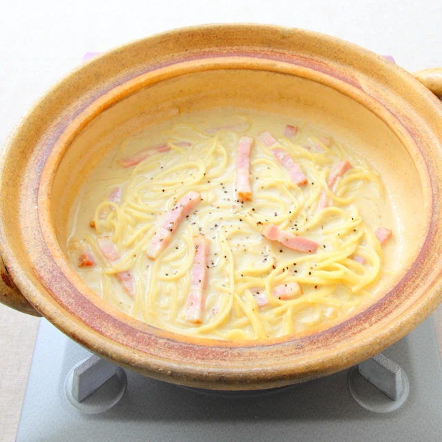 【〆チェン®】ごま豆乳カルボナーラ