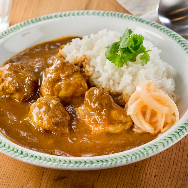 スパイスカレーベースで作るチキンカレー