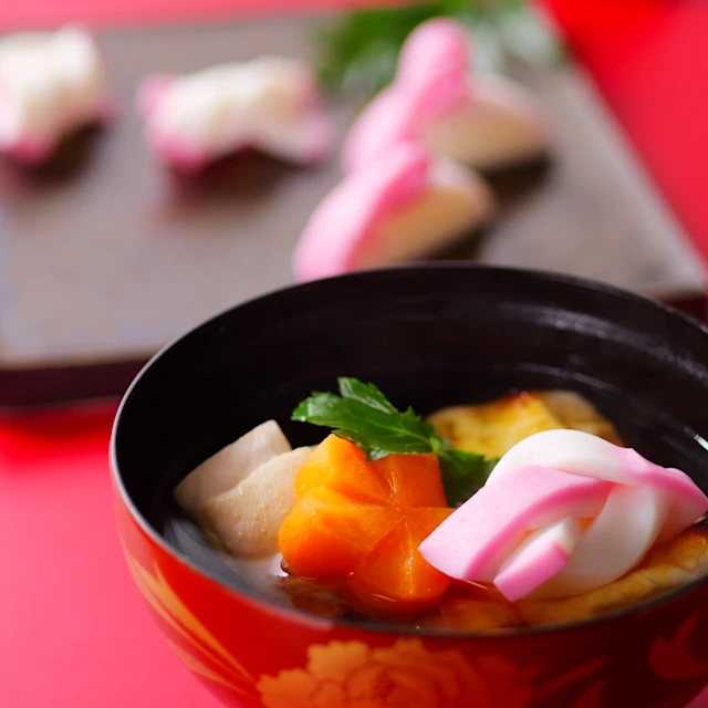 おうちでできる飾り切りのお雑煮