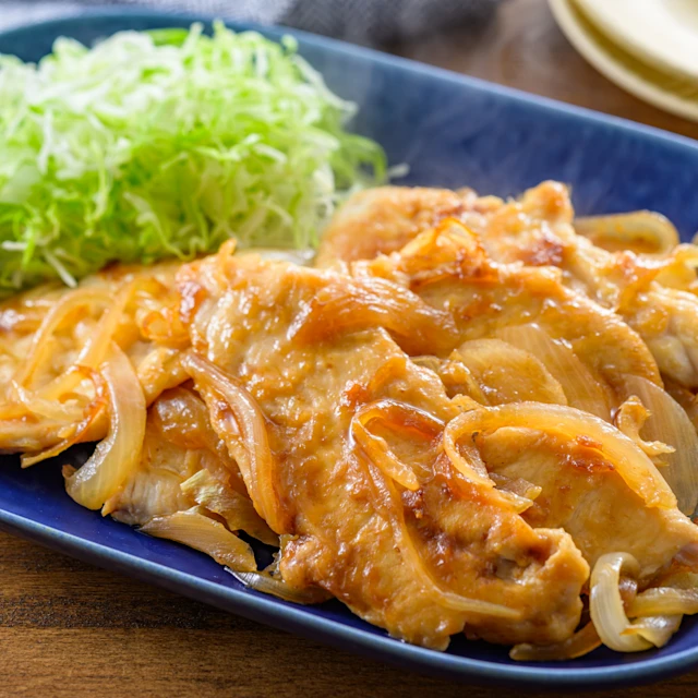 つるんとやわらか!鶏の生姜焼き