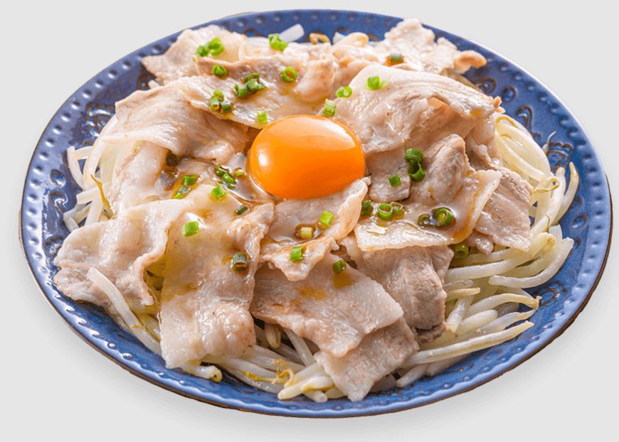 レンジで！豚バラもやしのぽん酢かけ