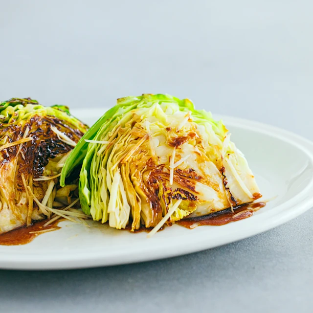 キャベツの中華風オイル蒸し