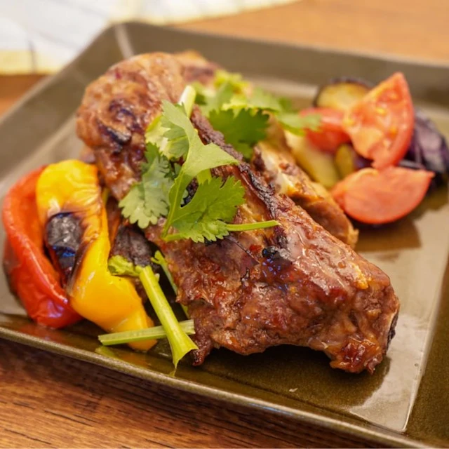 スペアリブのチリソース