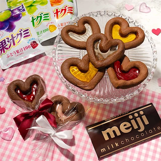 明治 キラキラ宝石グミの焼きチョコ