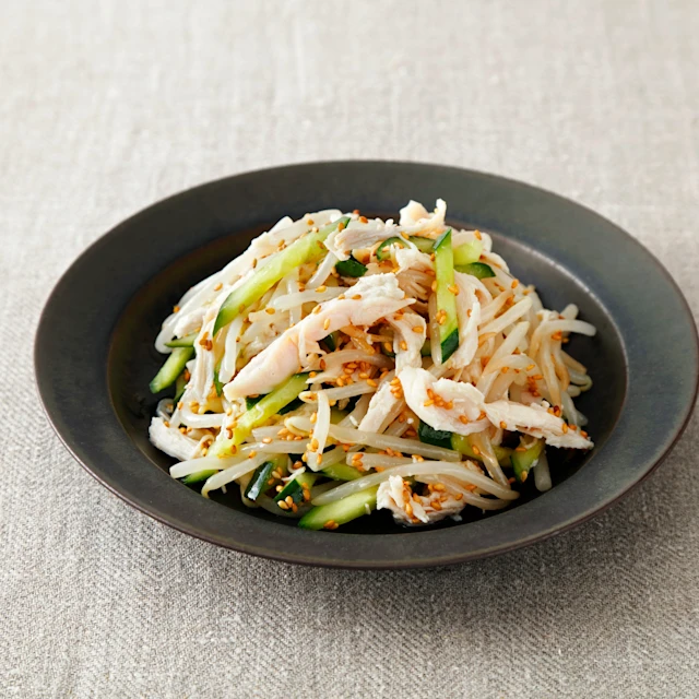 鶏ともやしのナムル