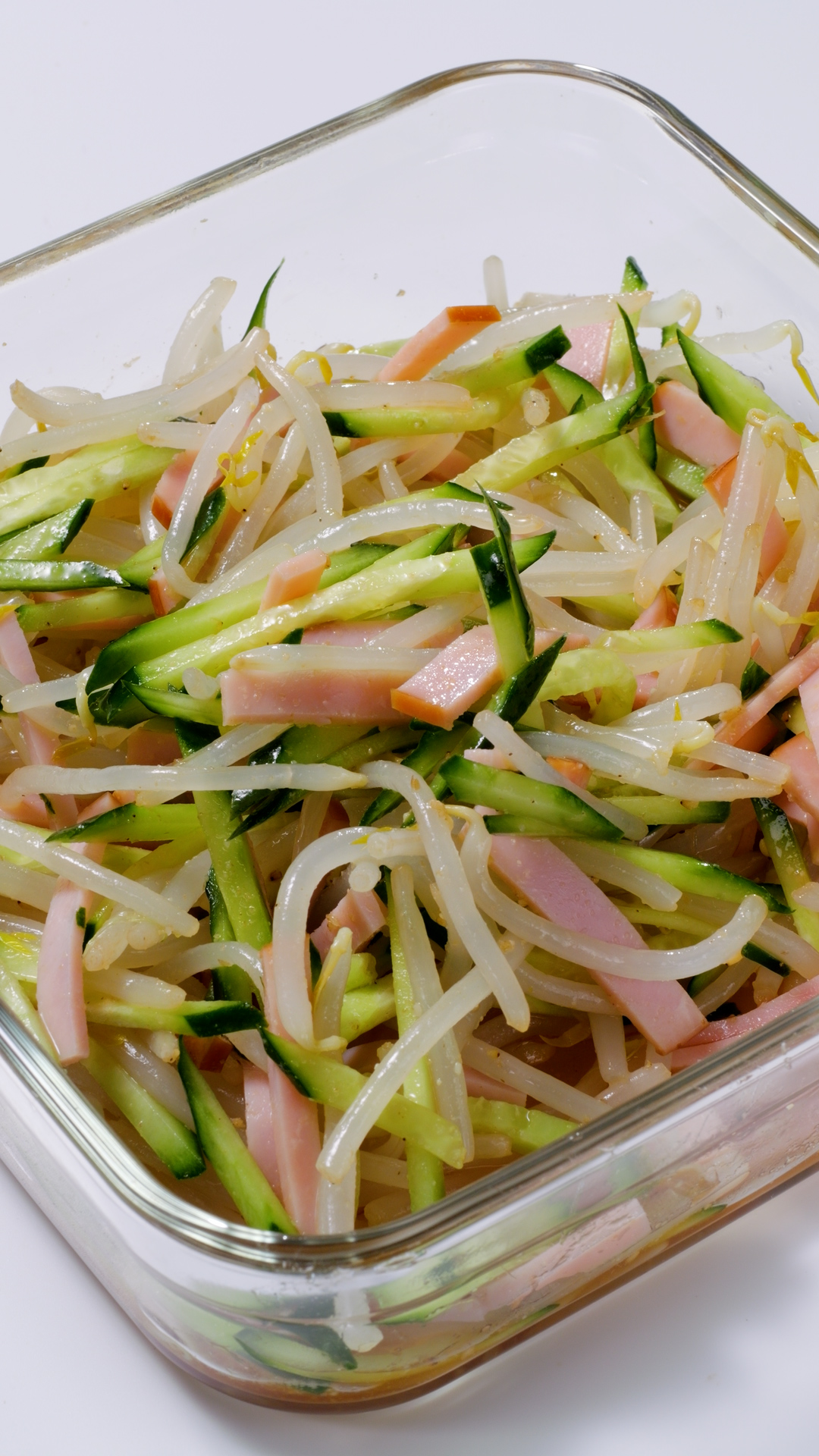 きゅうりともやしのナムル