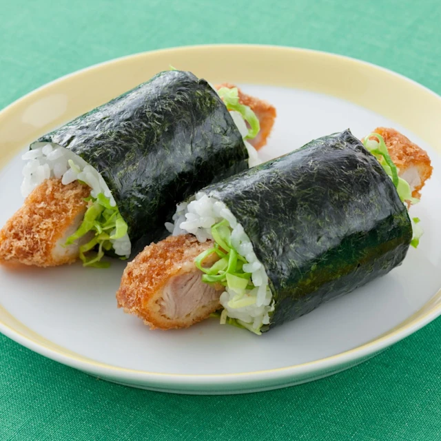 とんかつのひとくち巻き寿司