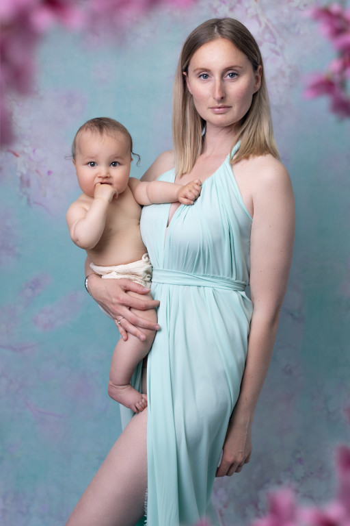 Séance photo avec bébé à Carcassonne