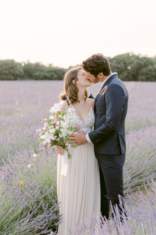 Mariage en Provence, Lavandes