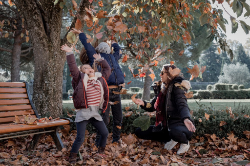 Séance photo en famille