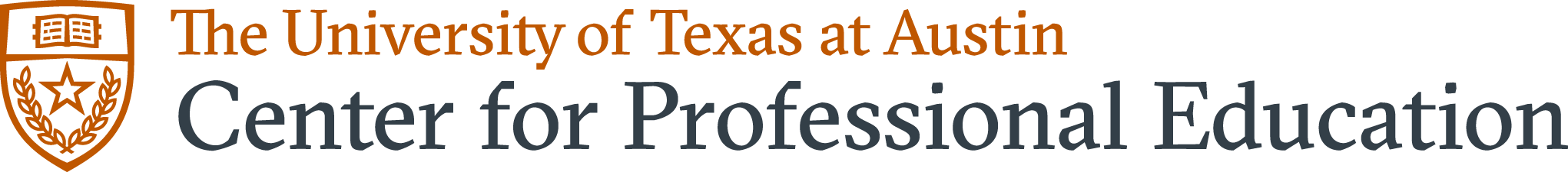 The University of Texas at Austin Center for Professional Education Logo