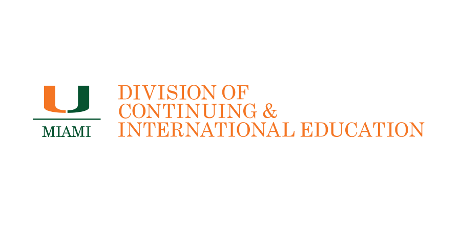 University of Miami Division of Continuing & International Education Logo