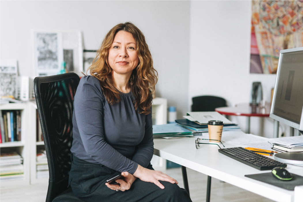 Woman at Desk