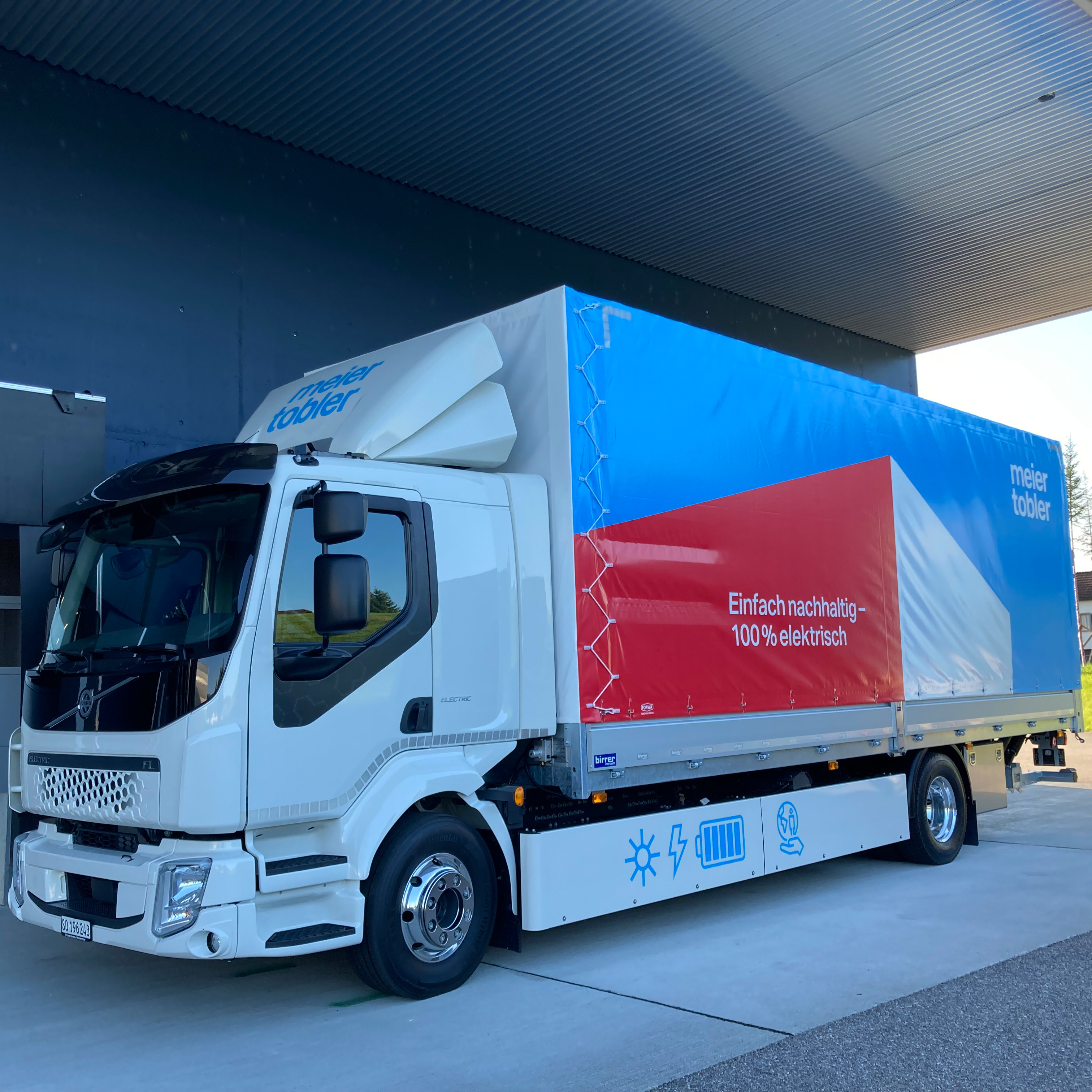 Elektromobilität, Ökostrom, E-Lastwagen, E-LKW, Ampèrli, Amperli