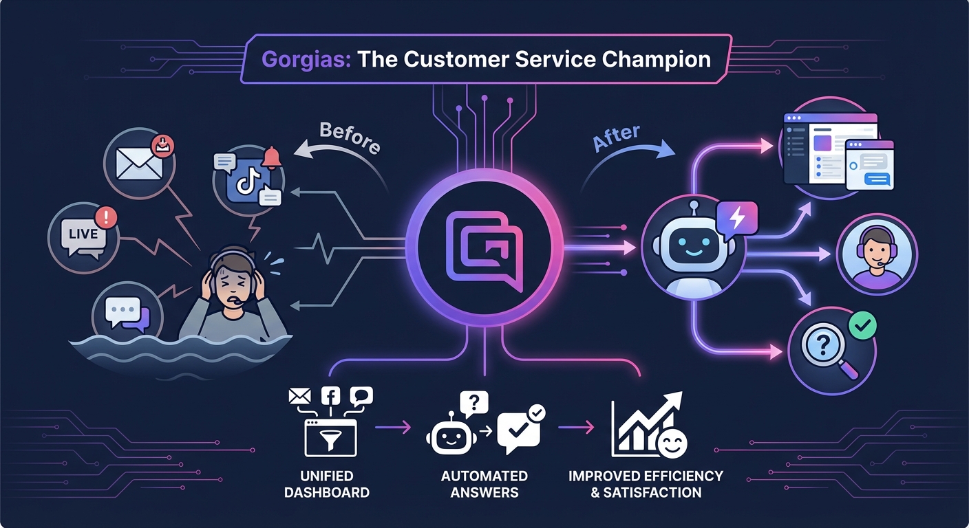3. 3. Gorgias: The Customer Service Champio