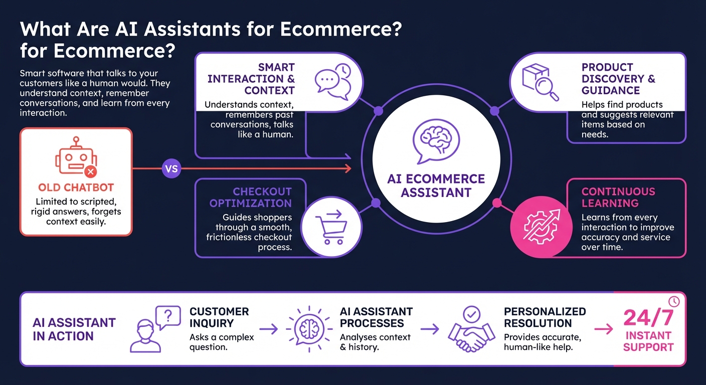 1. 1. What Are AI Assistants for Ecommerce?