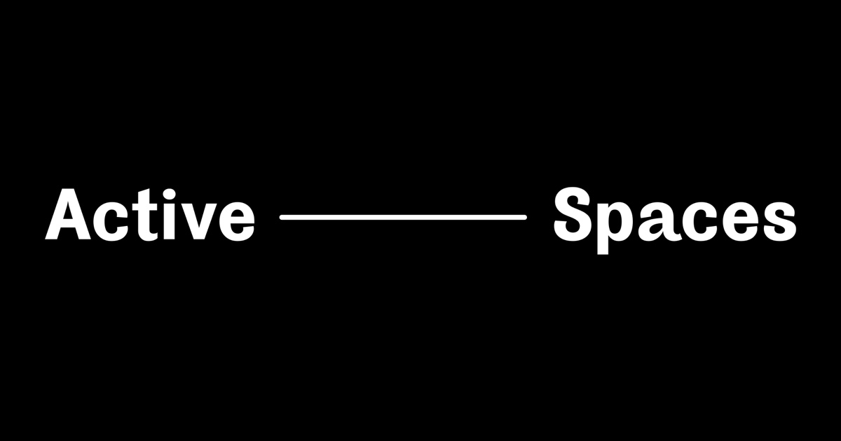 Thumbnail of Active Spaces
