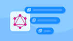 Illustration of a GraphQL logo with menu options to the right of it.