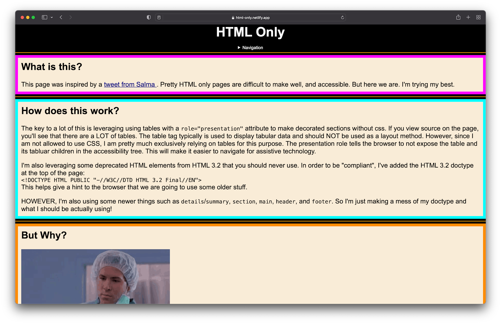 HTML is all you need to make a website