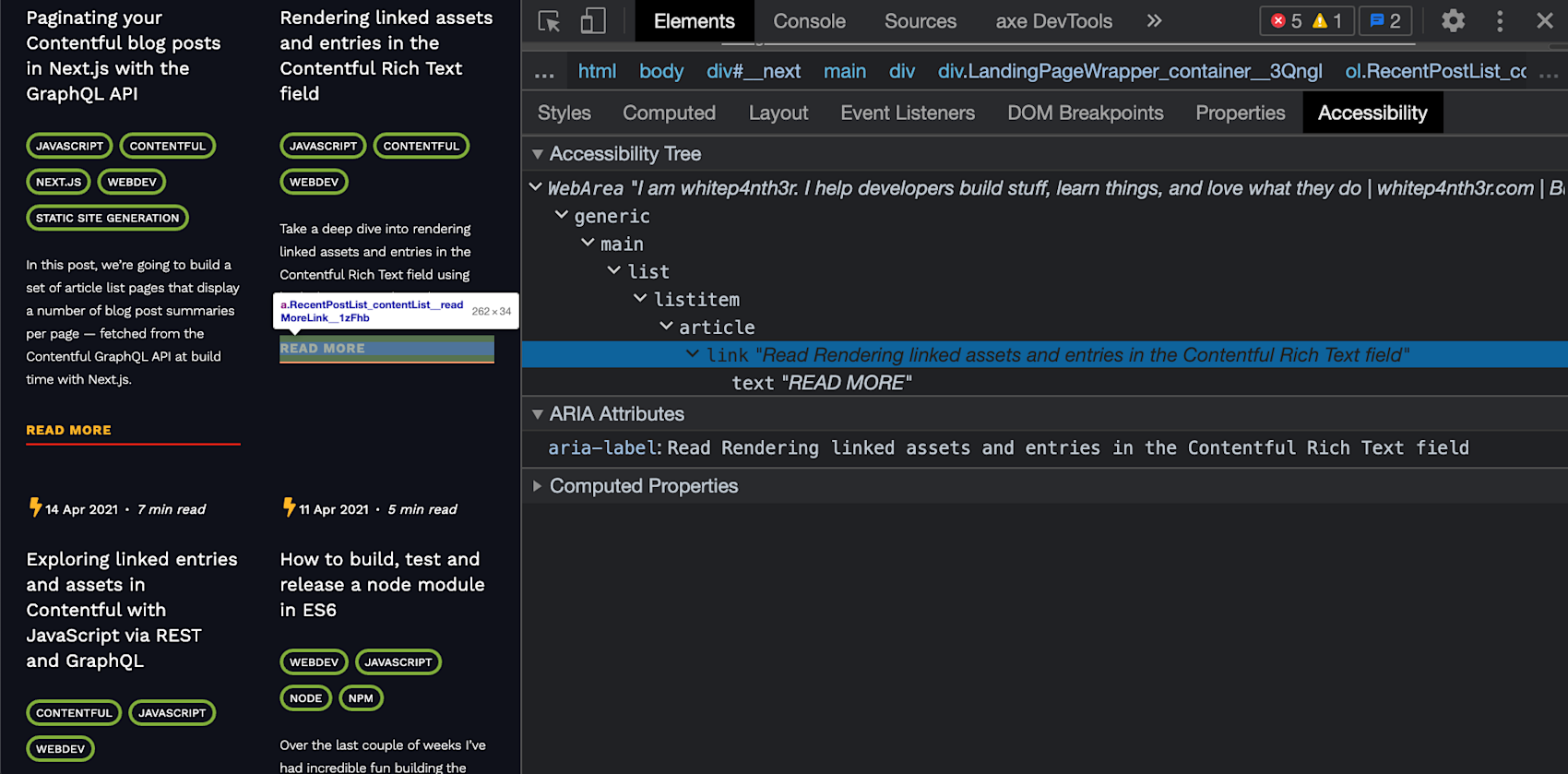 When to use aria-labels in your HTML