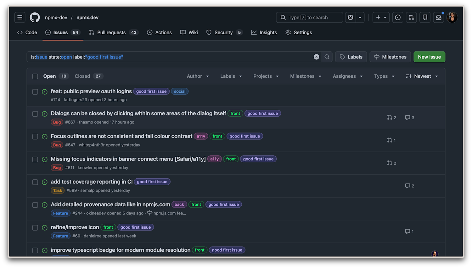 How to make your first contribution to an open source project
