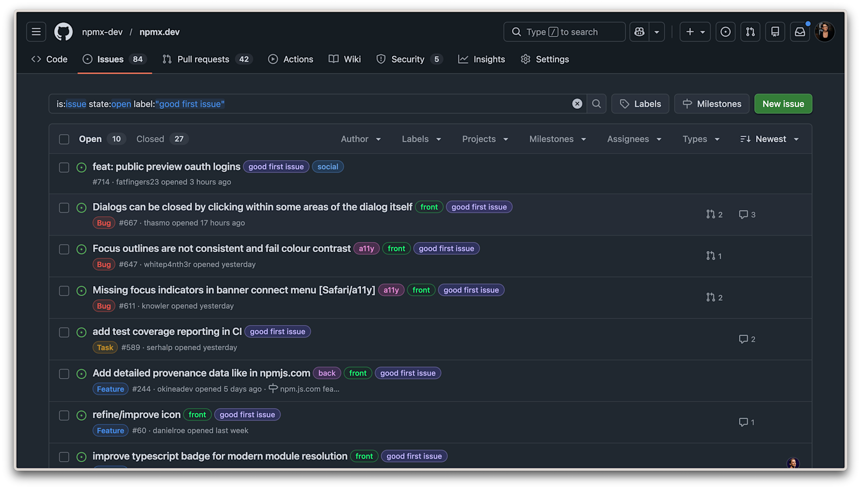 How to make your first contribution to an open source project