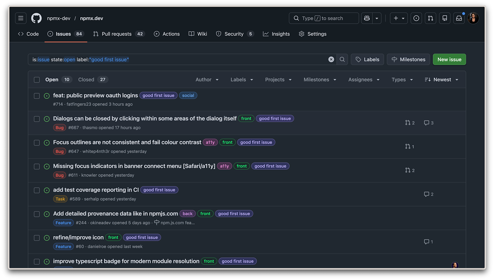 How to make your first contribution to an open source project