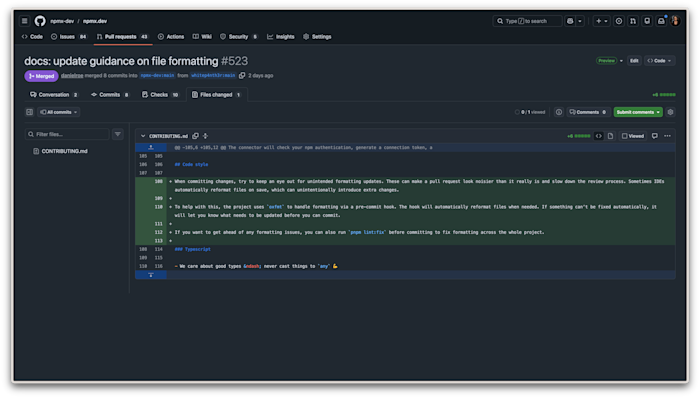 How to make your first contribution to an open source project
