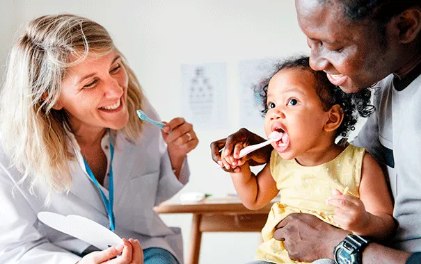 Première visite chez le dentiste