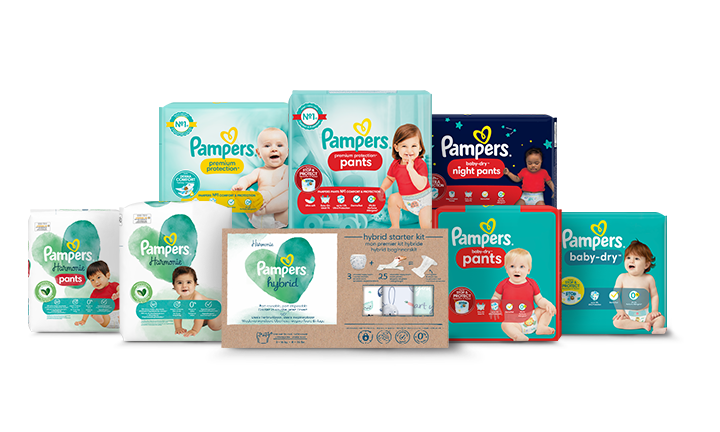 PAMPERS Harmonie langes taille 4