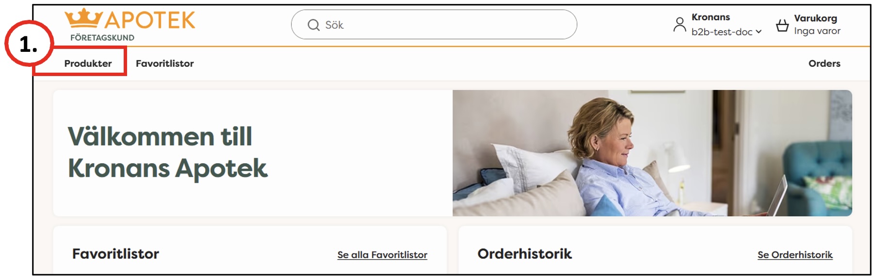 Användarmanual product 1 Användarmanual product 1