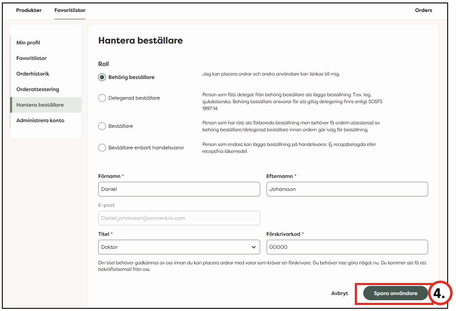 Användarmanual admin 5 Användarmanual admin 5