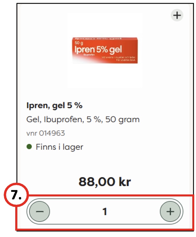Användarmanual produkt 5 Användarmanual produkt 5