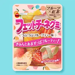 Small candy strips with a sparkly texture