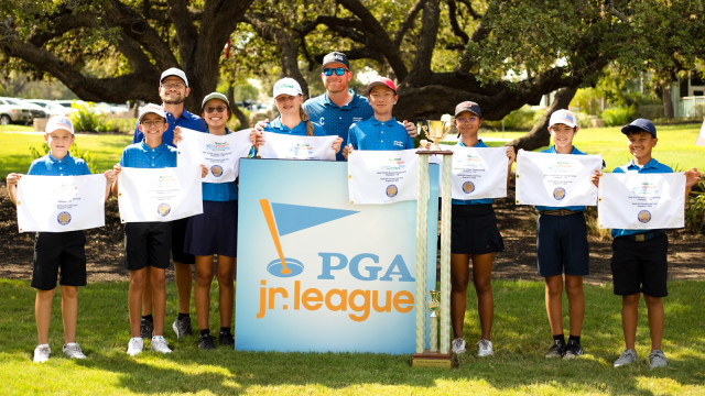 The Champions from the PGA Jr. League South Texas PGA Section Championship. 