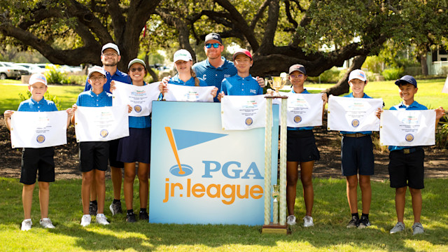 The Champions from the PGA Jr. League South Texas PGA Section Championship.
