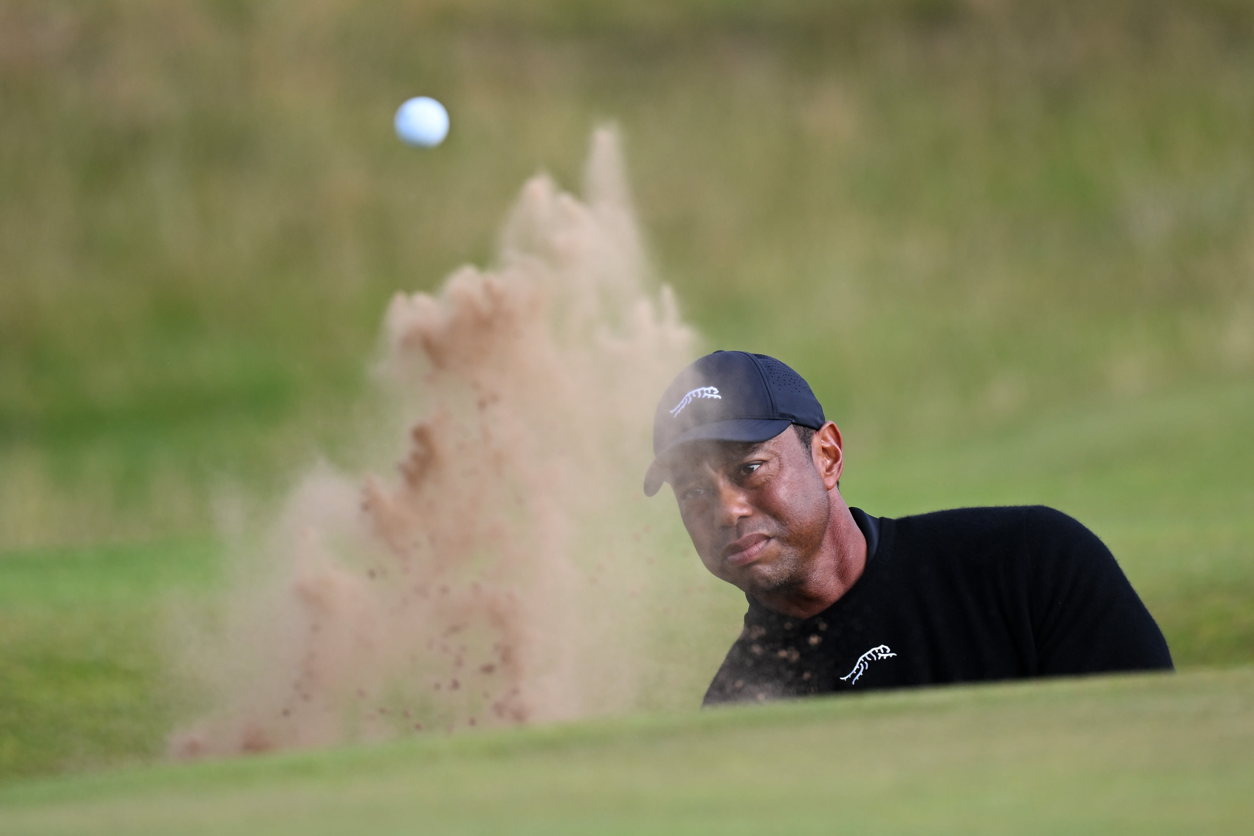 Tiger Woods at Royal Troon. (Stuart Franklin/R&A)