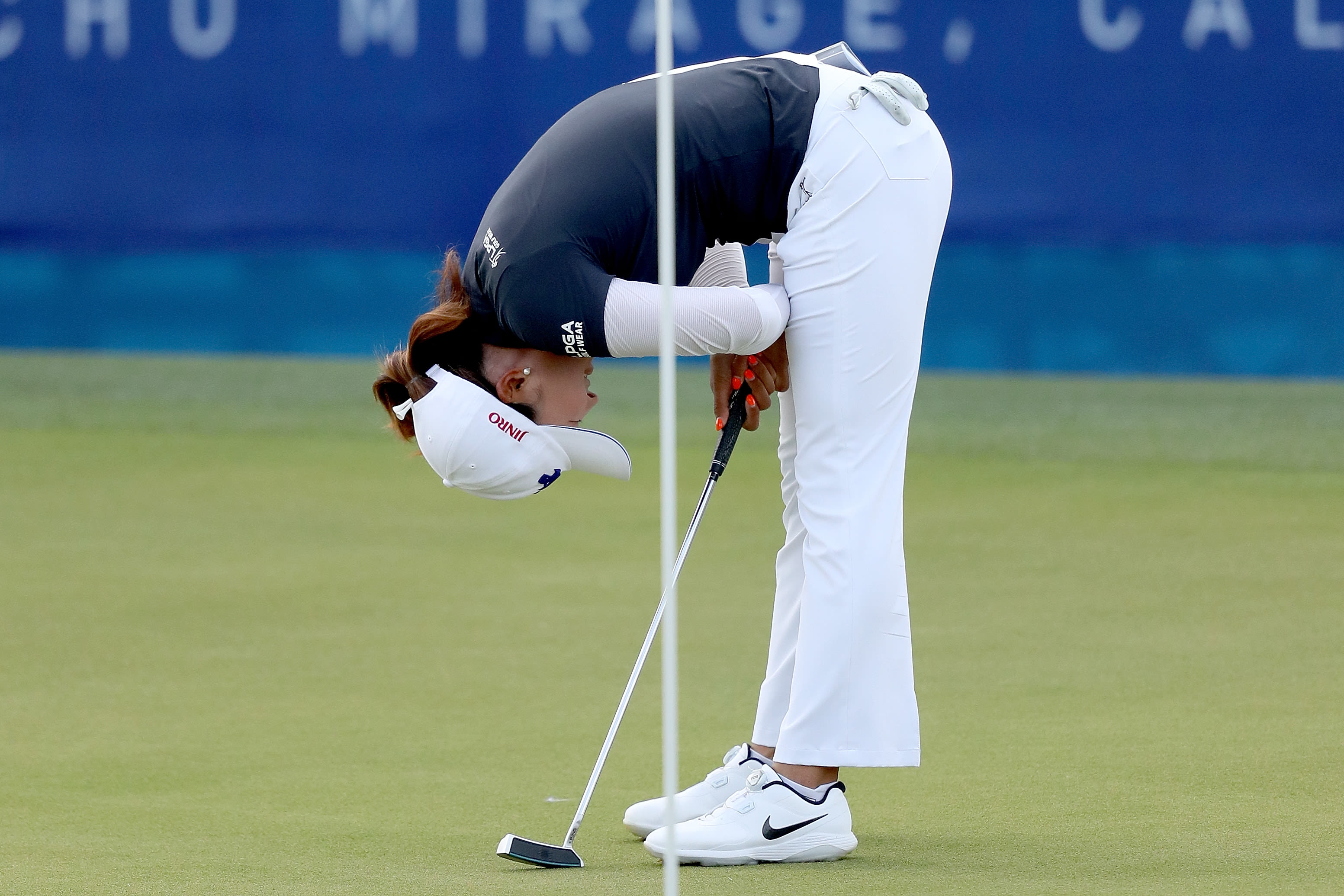 The 18th green at Mission Hills has seen some heartbreak.