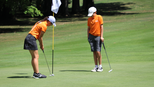 Participants at the PGA Jr. League Northeastern New York PGA Section Championship.