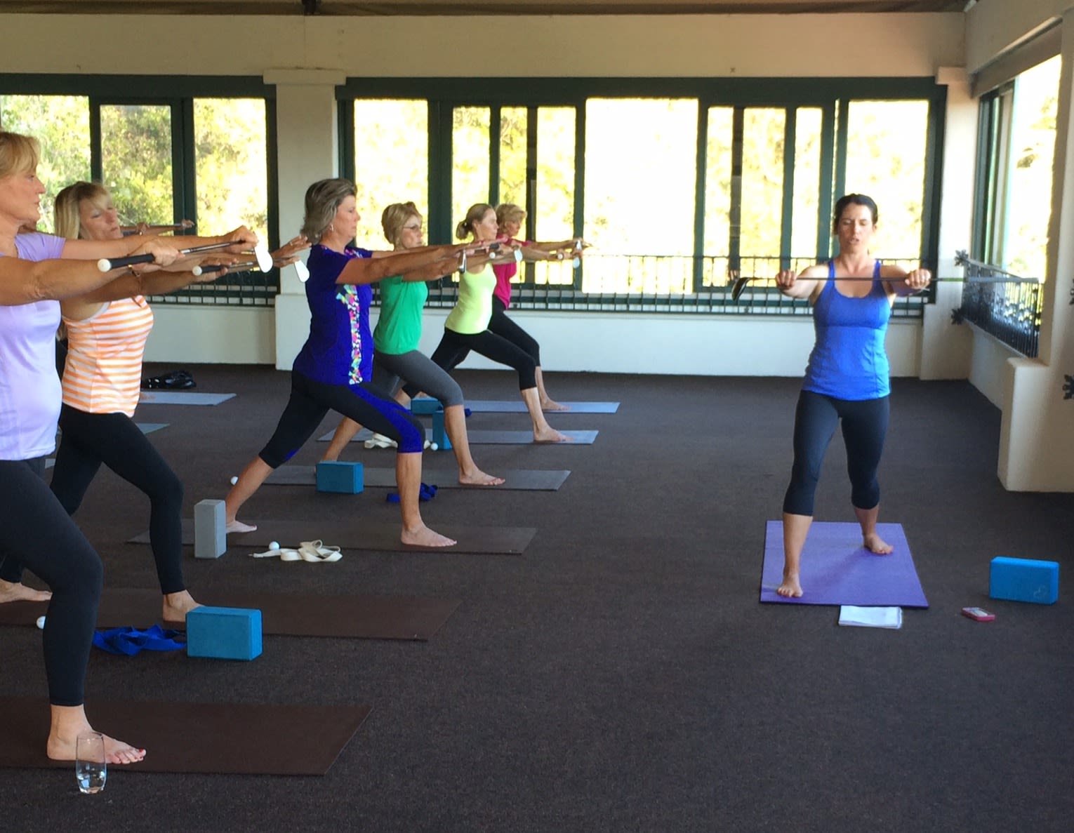 Body, Mind, Golf yoga-centric classes have given Bendt a pathway to helping her students off the course, too.