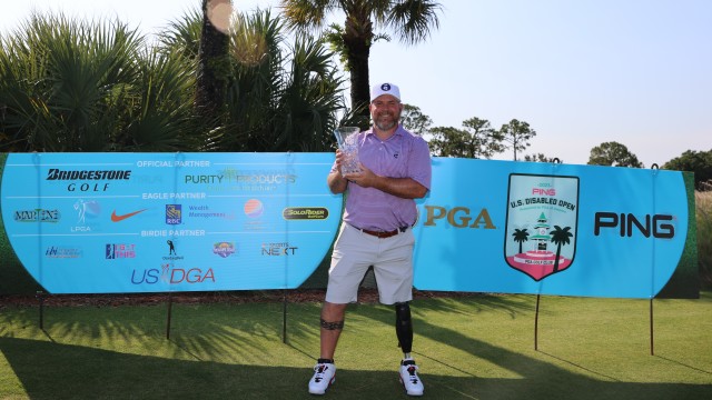 Chad Pfeifer won his second U.S. Disabled Open Championship at PGA Golf Club.