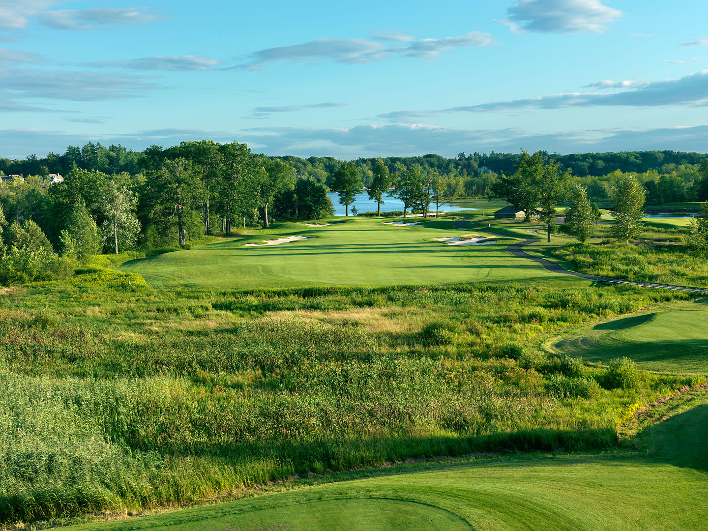 The 14th hole at Saratoga National. (Photo by Evan Schiller)