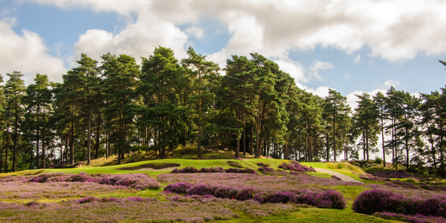 The fourth hole at Sunningdale's Old Course. (Photo by Kevin Diss)