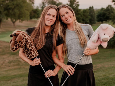 The Sander Twins Take On PGA's High School Golf National Invitational Together