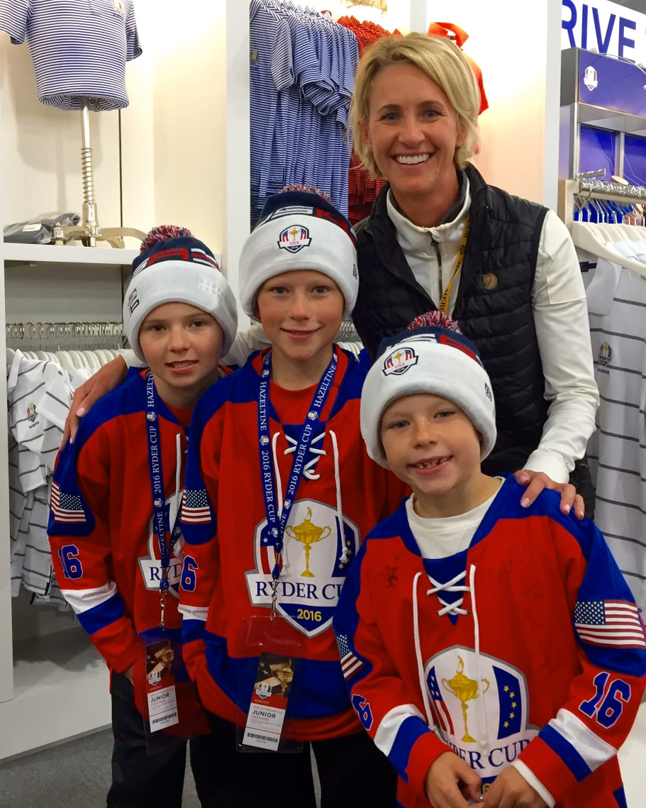 Browder created Garb's first Ryder Cup collection for youth.