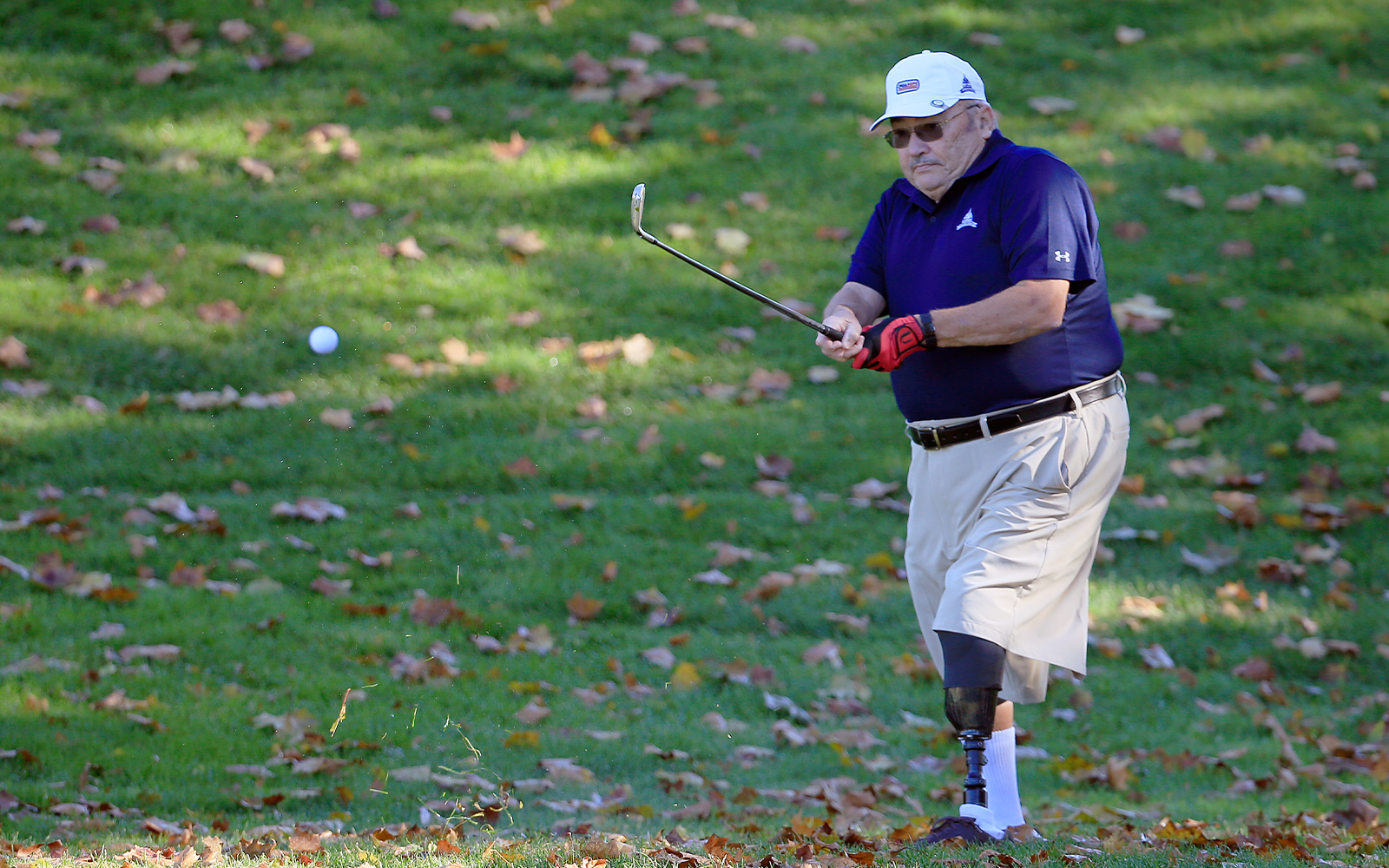 David Karl during the PGA National Day of HOPE Golf Outing for PGA HOPE National Golf & Wellness Week at Congressional Country Club, Bethesda, Maryland on October 28, 2019. (Photo by Michael Cohen/ Getty Images)