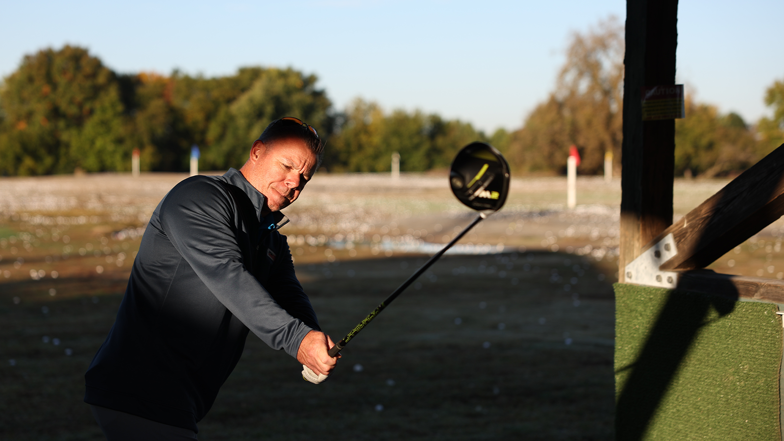 PGA HOPE Ambassador Troy Brin at the East Potomac Golf Links on October 15, 2022 in Washington, DC. (Photo by Scott Taetsch/PGA of America)